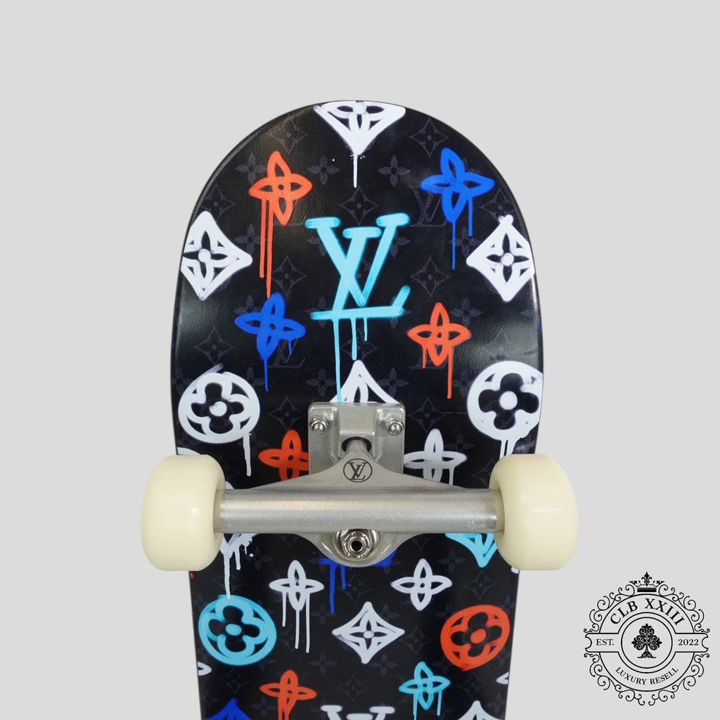 Skateboard Monogram Graffiti Louis Vuitton
