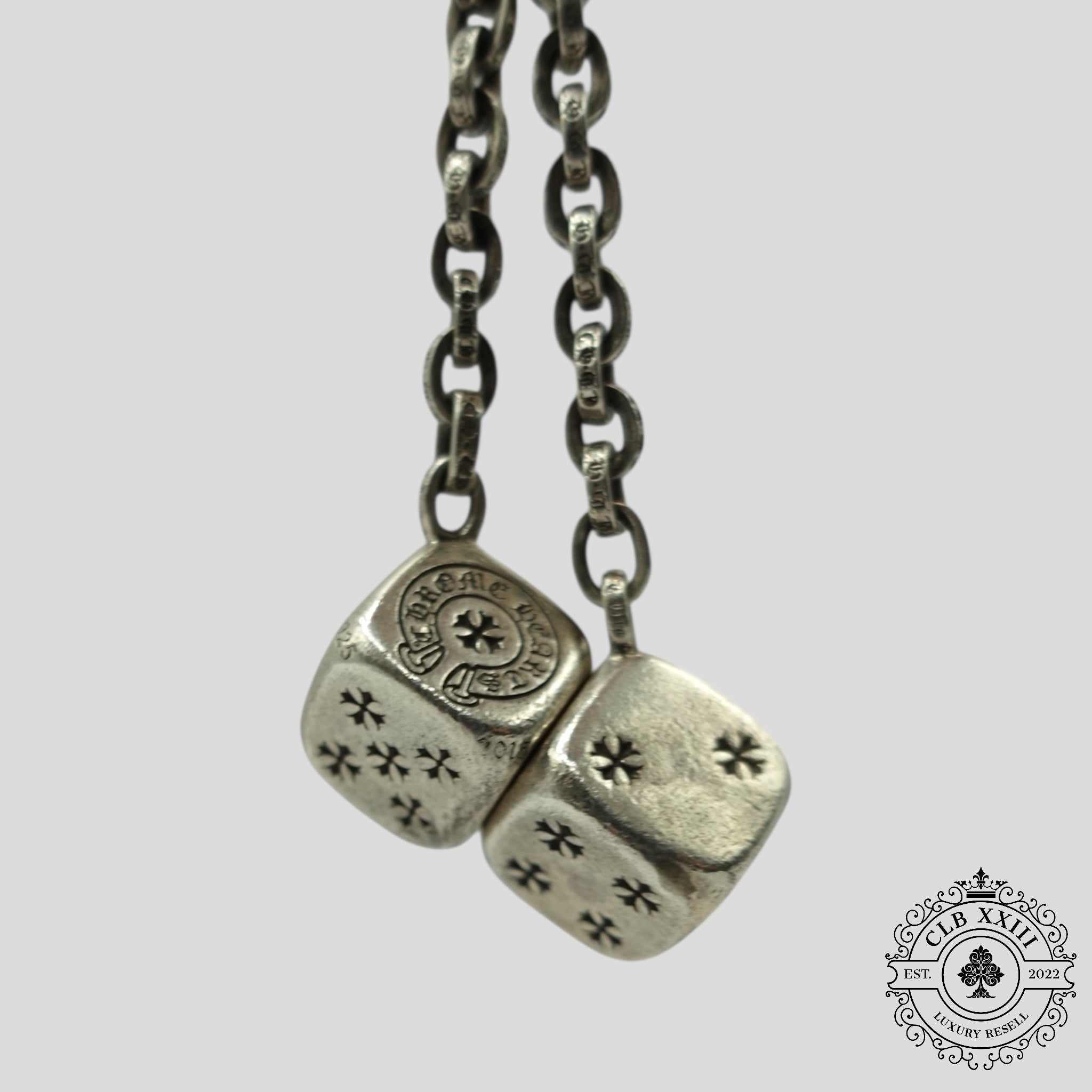 Porte-clés dés Chrome Hearts