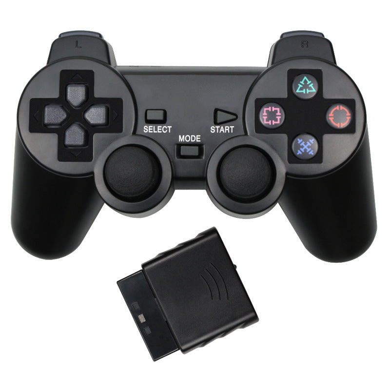 Manette de jeu Bluetooth sans fil Dual Shock, transparente et attrayante, compatible avec les PC portables