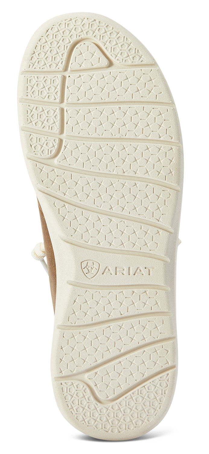 Chaussures à enfiler décontractées Ariat Hilo pour femme avec lacets sans nœuds – Confortables pour le quotidien