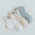 3 paires de chaussettes en coton élastique à motif de bonbons pour bébés garçons et filles