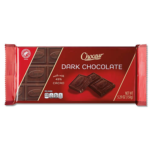 Tablette de chocolat noir Choceur, 150 g