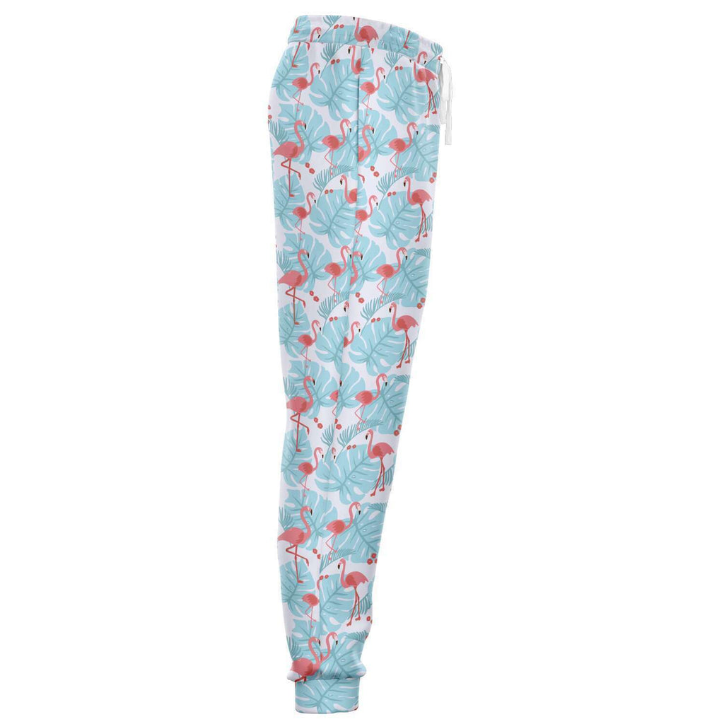 Joggers Flamant Bleu Fleuri