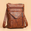 Sac Bandoulière Vintage en Cuir pour Femme
