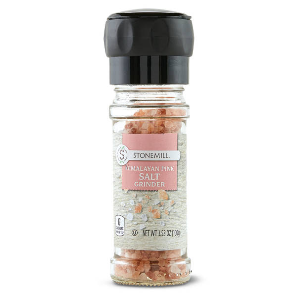 Moulin à sel rose de l'Himalaya Stonemill, 100 g