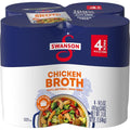 Bouillon de poulet 100 % naturel Swanson, canette de 411 g (lot de 4)