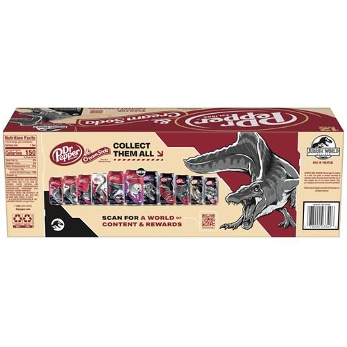 Dr Pepper - Crème Soda, 355 ml, paquet de 12