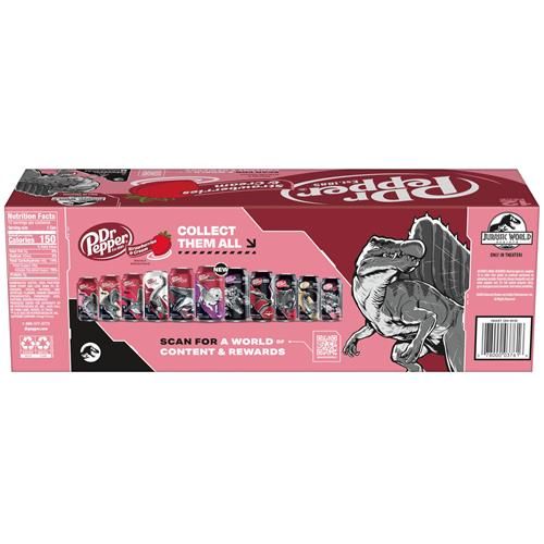 Boisson gazeuse Dr Pepper Fraises et Crème, canettes de 355 ml, paquet de 12