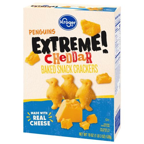 Kroger Craquelins extrêmes au cheddar 538 g