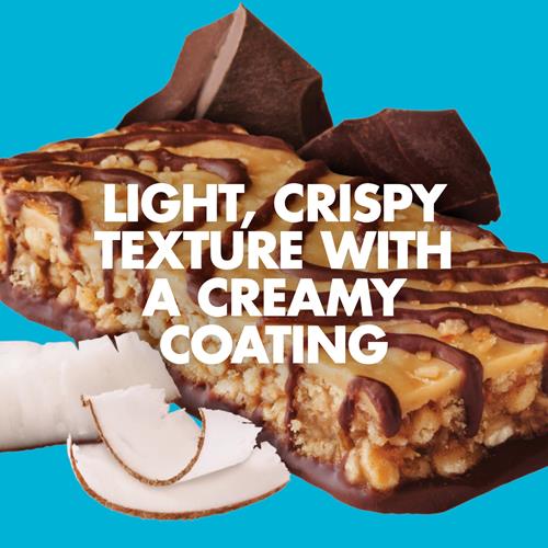 Luna Bar - Saveur Noix de Coco enrobée de Chocolat - Barres collation - Sans OGM - Barres protéinées sans gluten - Faites avec de l'avoine biologique (1 unité)