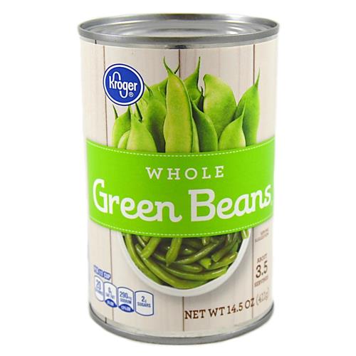 Kroger Haricots verts entiers 411 g