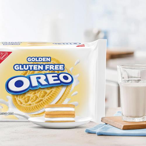 Biscuits sandwichs dorés sans gluten Oreo, biscuits sans gluten, 342 g