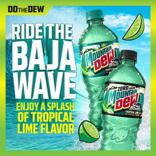 Mountain Dew Baja Blast 20 oz