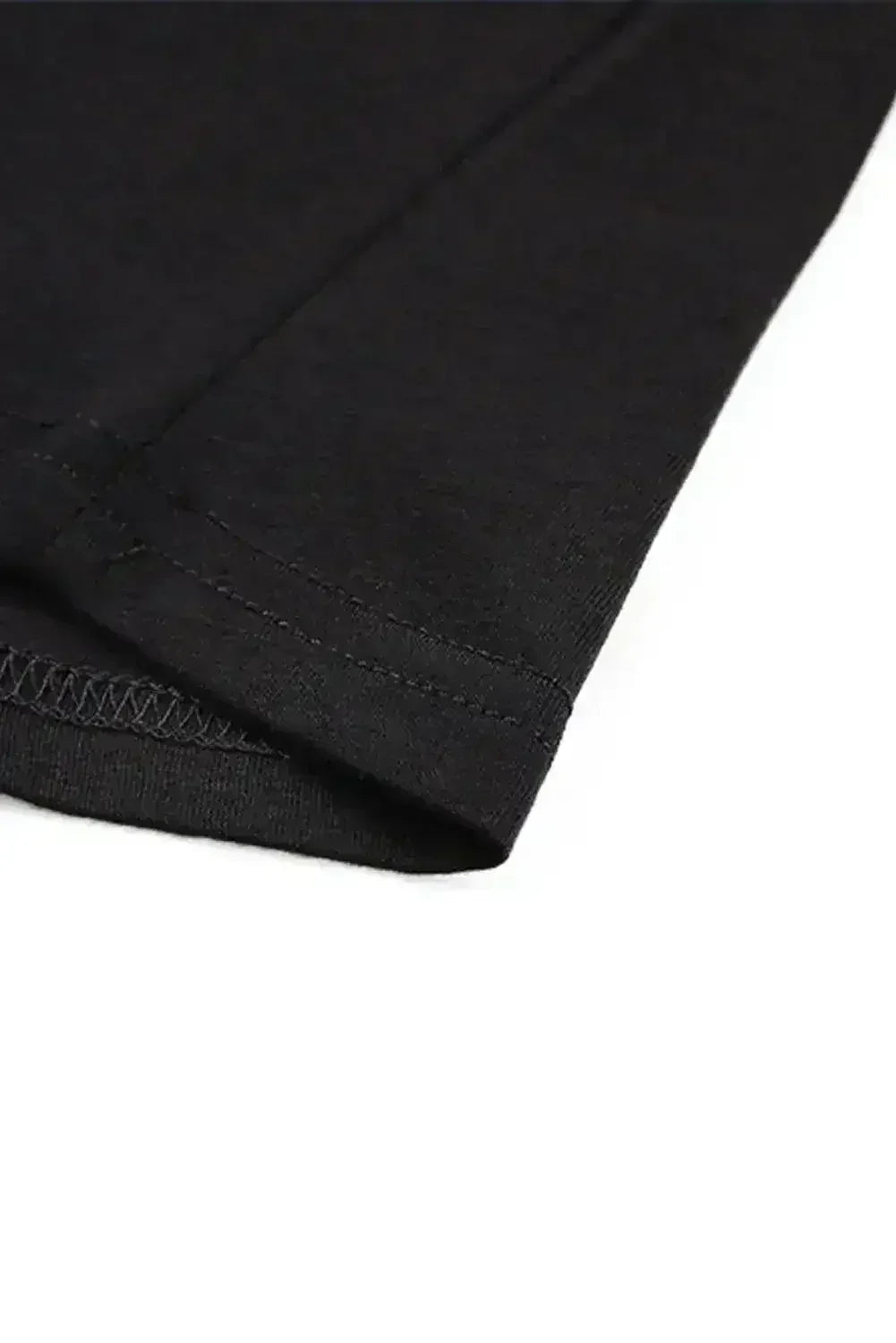 Débardeur Noir Échancré à Bretelles