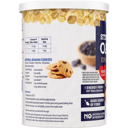 Avoine coupée en acier 100 % grains entiers Kroger 28 oz