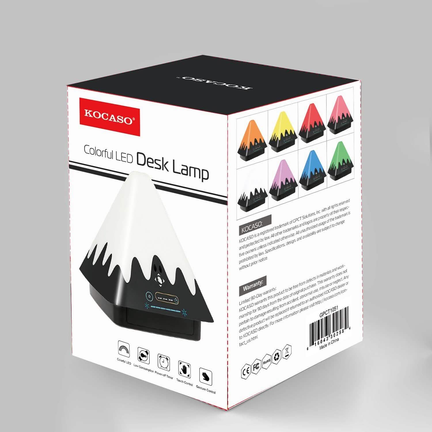 Veilleuse 8 couleurs à commande tactile