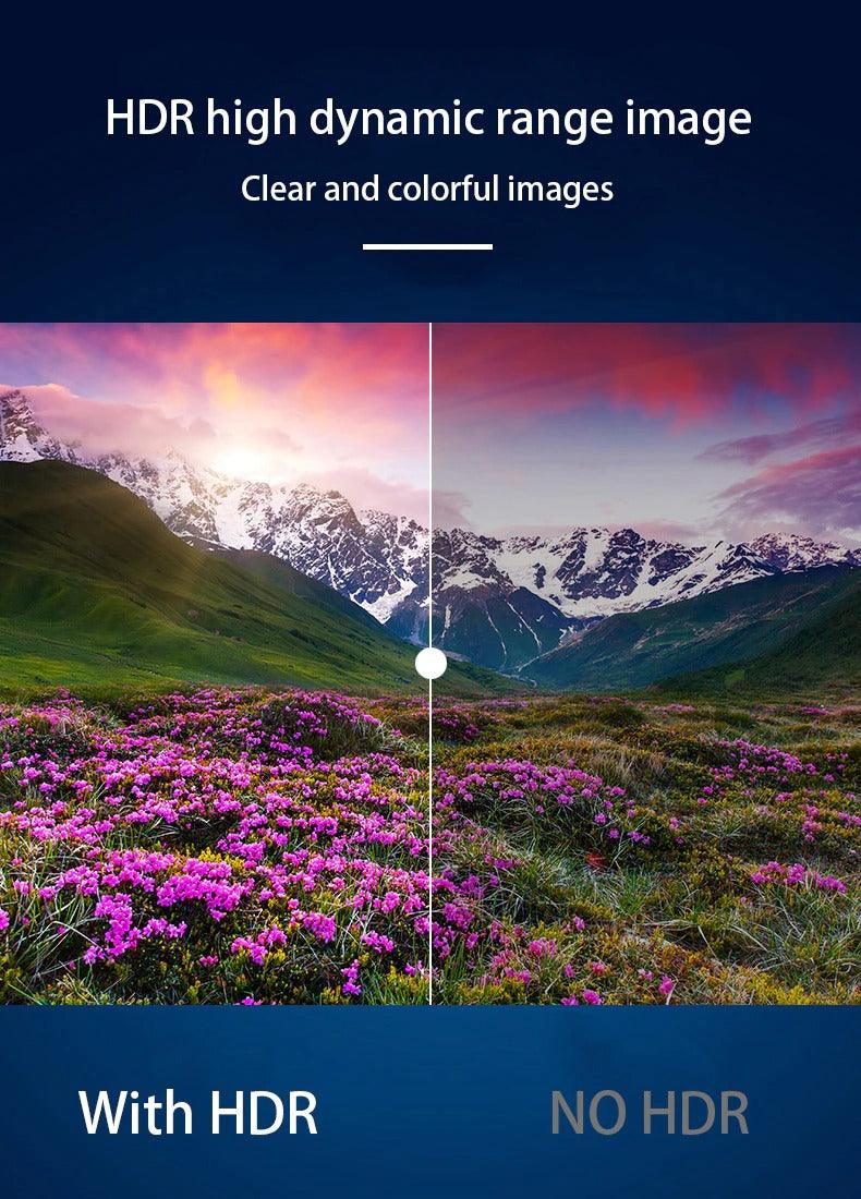 Câbles HDMI 2.1 8K 60Hz 4K 120Hz 48Gbps, Cordon Vidéo HDR Ultra HD 48Gbps Haute Vitesse Interface Multimédia Haute Définition Compatible TV Moniteur Gaming