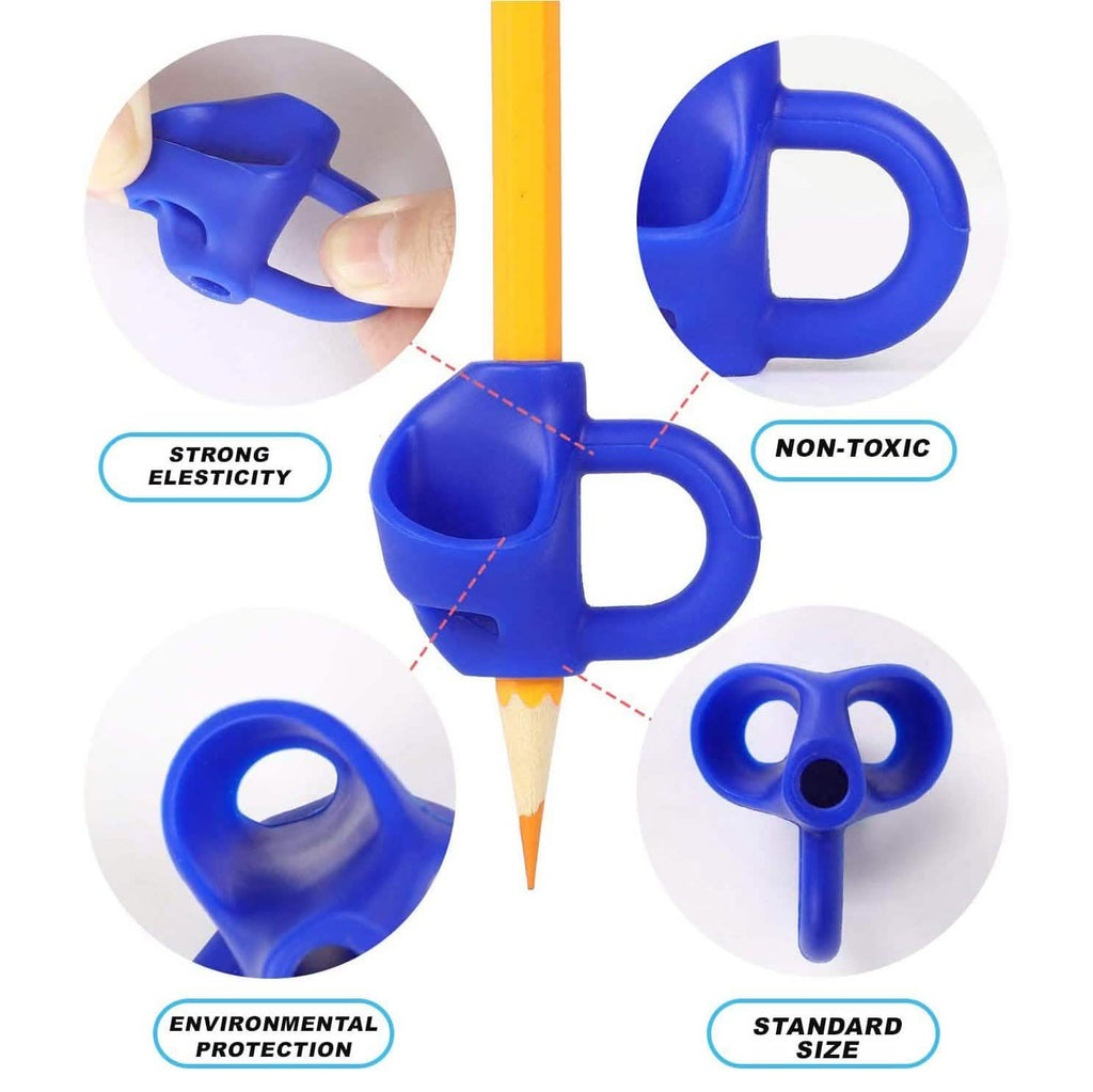 Lot de 8 : Poignées ergonomiques pour l'apprentissage de l'écriture des enfants