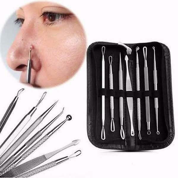 Lot de 8 : Kit de soins professionnels pour la peau