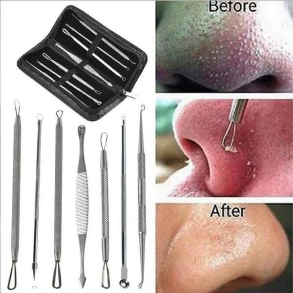 Lot de 8 : Kit de soins professionnels pour la peau
