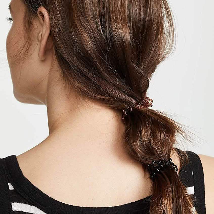 Lot de 8 : Élastiques à cheveux en spirale