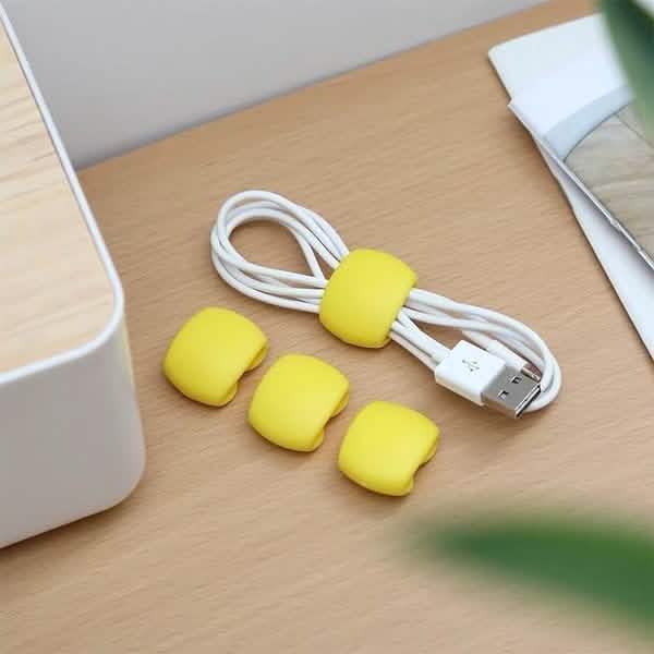Lot de 8 : Organisateur de câbles portable réutilisable