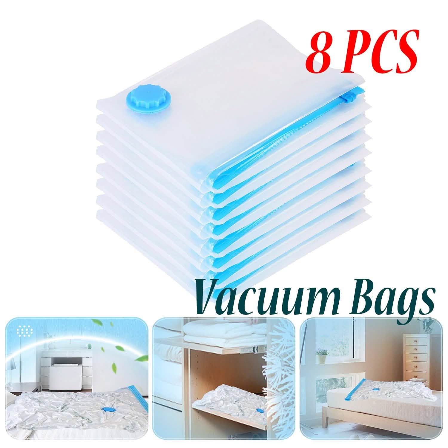 8 Pièces : Sac de Rangement Compressé