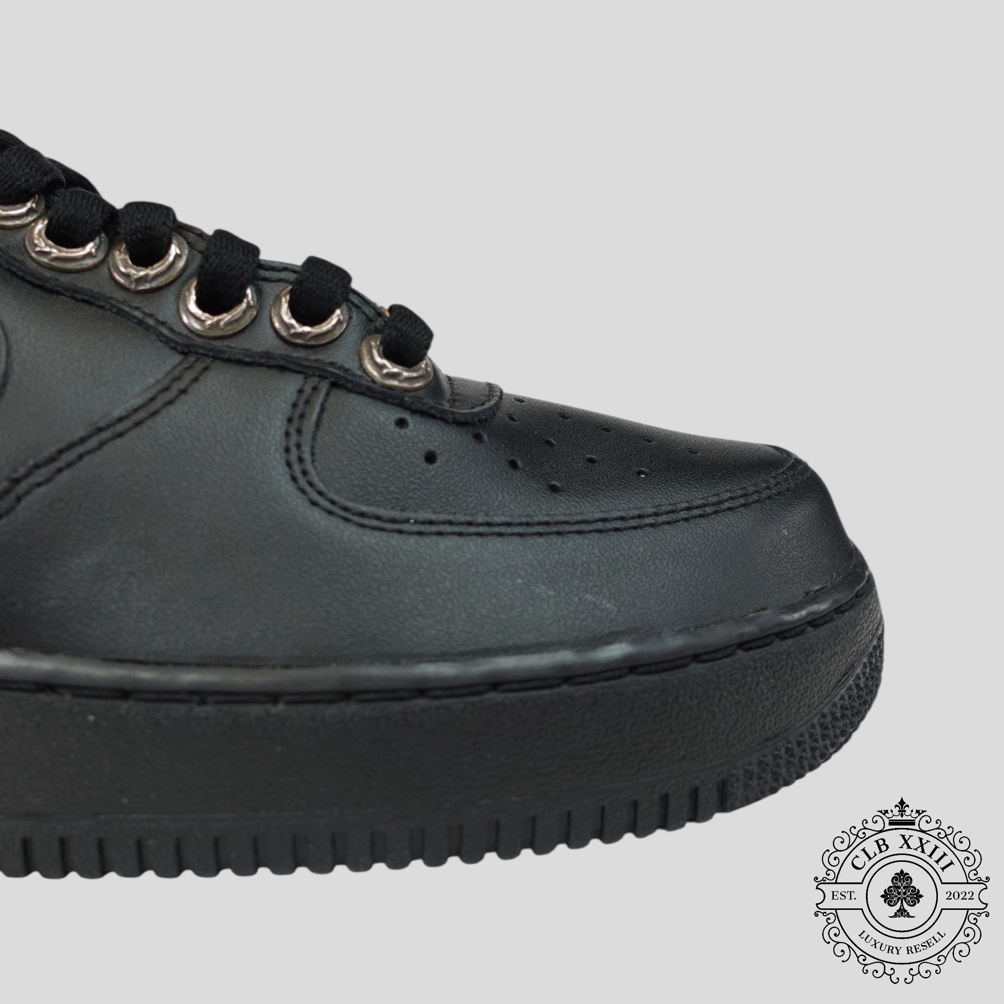 Chrome Hearts Nike Air Force 1 Low en Noir