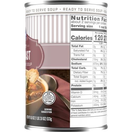 Soupe copieuse rôti de bœuf Kroger 533 g
