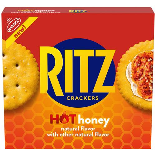 Biscuits Ritz Hot Honey, Snacks pour enfants et adultes, Snacks pour le déjeuner, 388 g