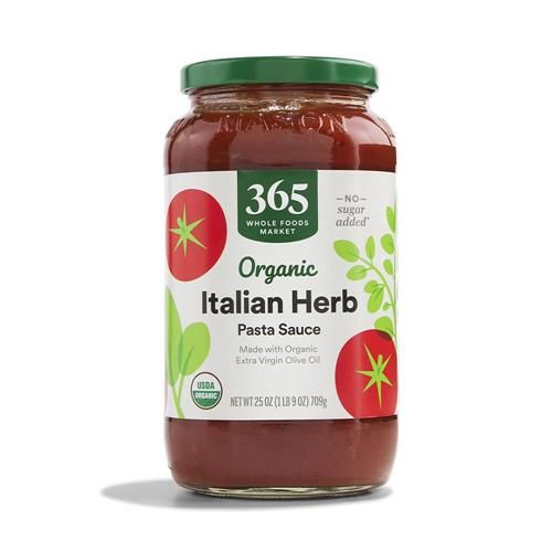 Whole Foods Market, Sauce Pâtes Bio aux Herbes Italiennes, 708 g