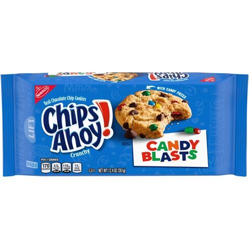 Biscuits aux pépites de chocolat Chips Ahoy! Candy Blasts, 351 g
