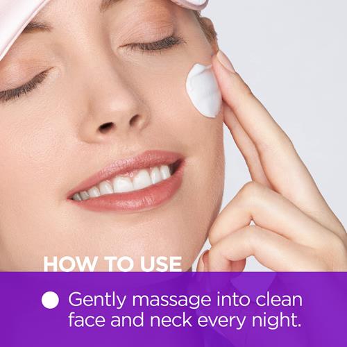 Andalou Naturals Crème réparatrice de nuit Resveratrol Q10, Pour Peaux Sèches, Ridules et Rides, Pour une Peau Plus Douce, Lisse et d'Apparence Plus Jeune, 48 g