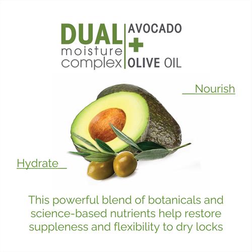 Shampooing Ultra-Hydratant 2Chic Giovanni - Avocat & Huile d'Olive, Formule Hydratante Crémeuse, Enrichi en Aloe Vera, Beurre de Karité, Extraits Botaniques, Sans Parabènes, Sans Danger pour les Cheveux Colorés - 710 ml
