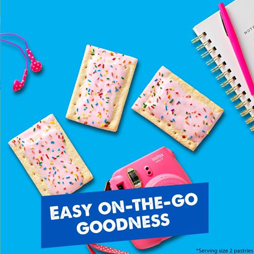 Pop Tarts, Pâtisseries Milkshake Fraise, 383 grammes