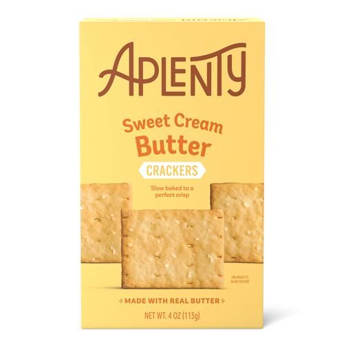 Aplenty, Craquelins au Beurre Doux, 113 g