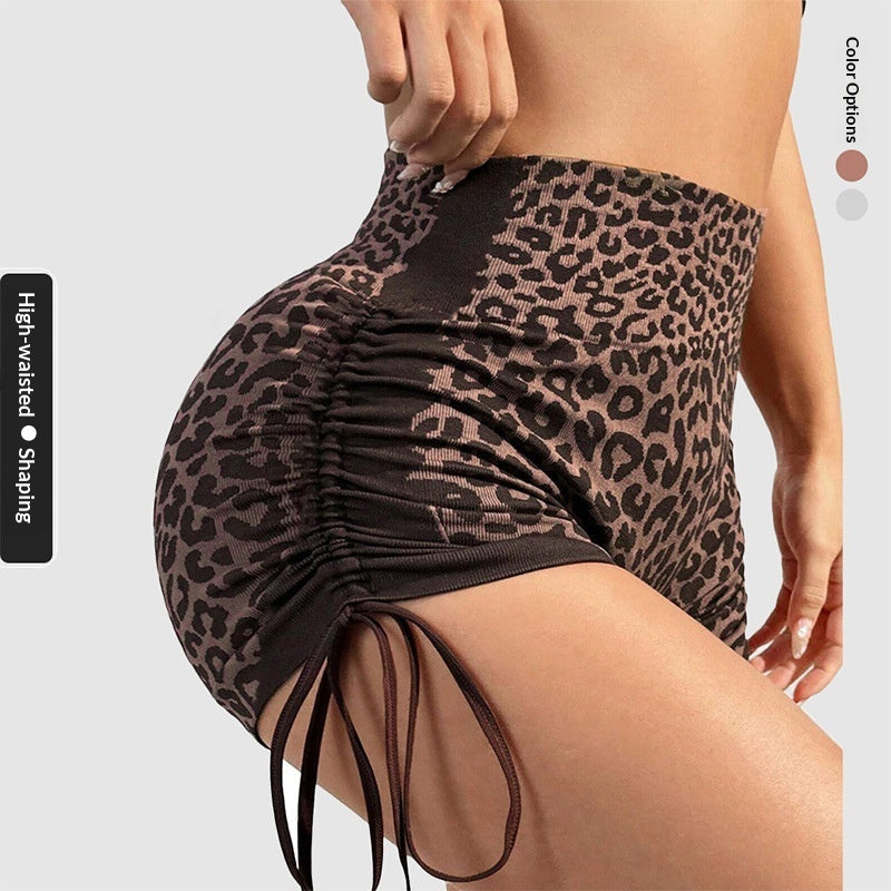Legging de yoga taille haute sans coutures Push-Up Pêche – Legging de sport 3/4 pour femme
