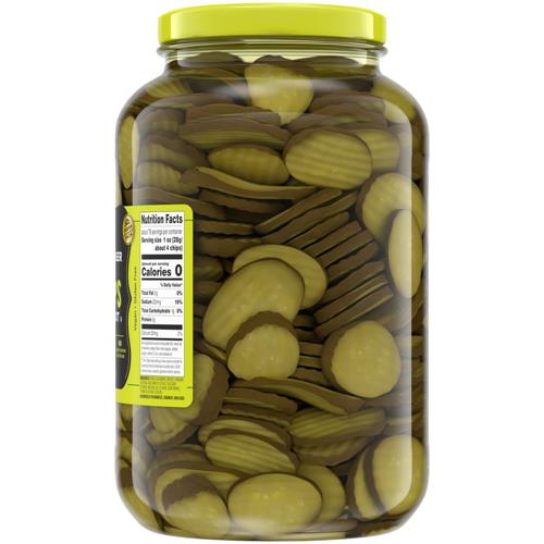 Kroger Cornichons à l'aneth coupés en ovale pour hamburgers 1 gal