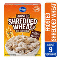 Céréales blé déchiqueté givré en bouchées Kroger 18 oz