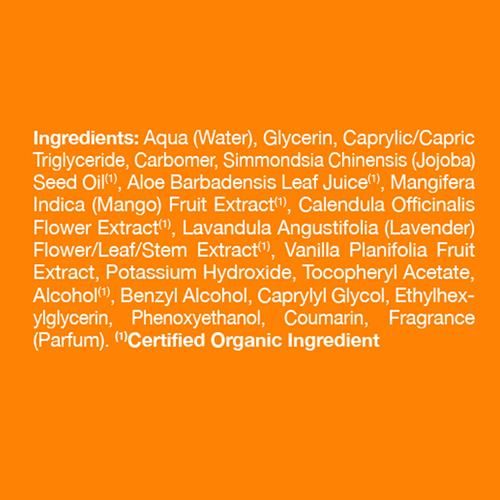 Crème de rasage très émolliente Alba Botanica, Mangue Vanille, 227 g