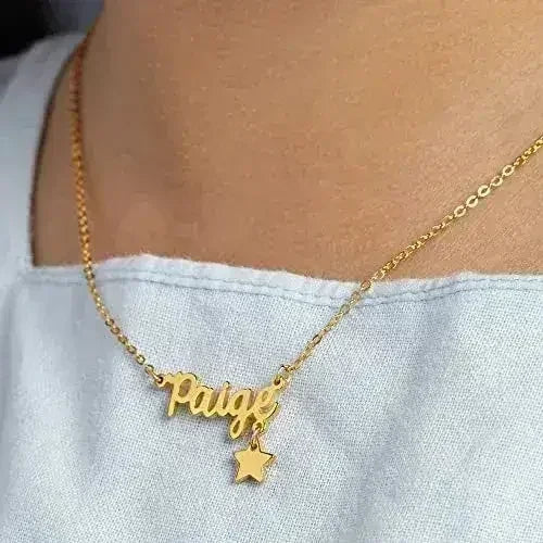 Collier Petite Fille, Collier Prénom Bébé, Cadeau Enfant, Cadeau Naissance