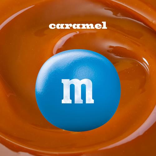 M&M's Caramel Chocolat au Lait, Lot de Bonbons en Vrac, Taille Fête, Sachet de 963 g