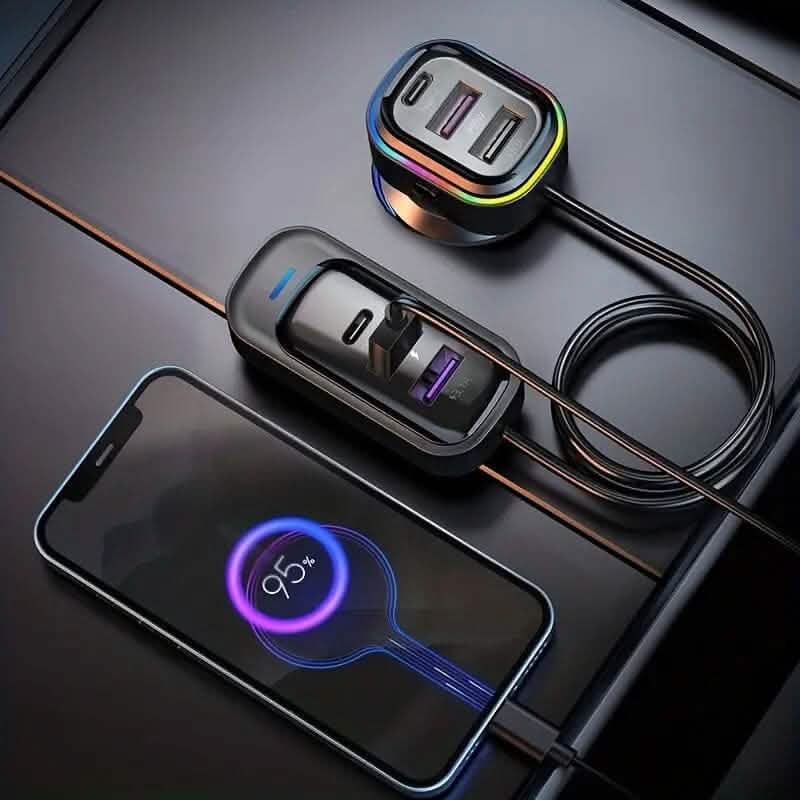 Chargeur de voiture rapide 81 W