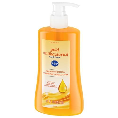 Savon liquide antibactérien Kroger Gold 325 ml