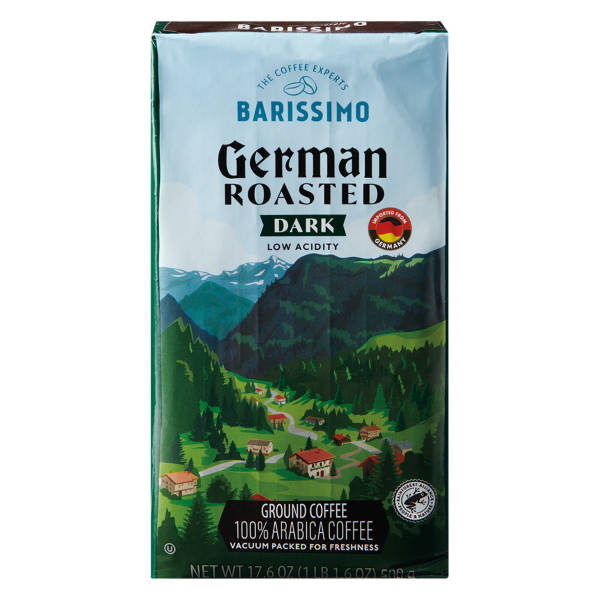 Café moulu torréfaction foncée allemande Barissimo, 500 g
