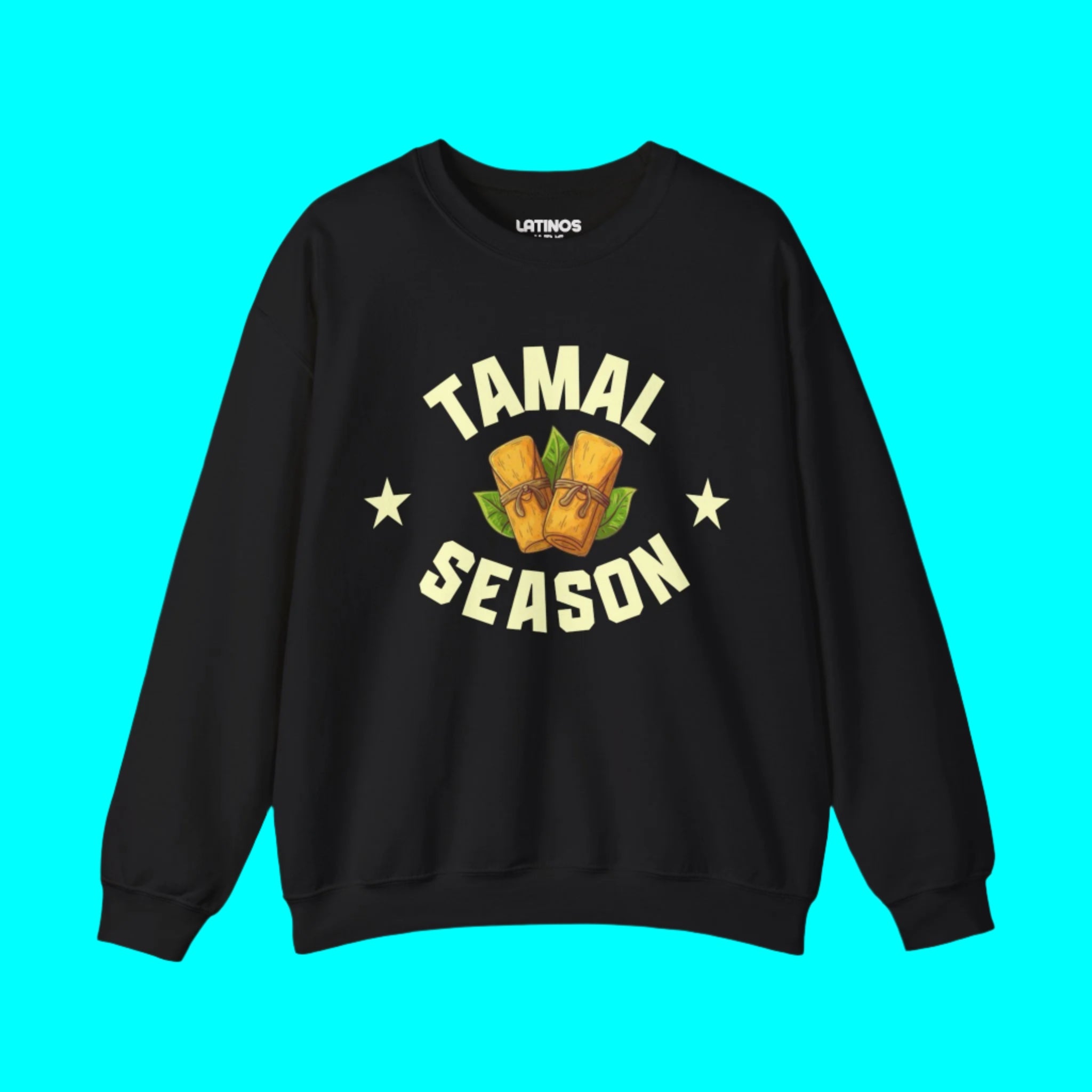 Sweat-shirt ras du cou Tamal Season College Sports | Drôle Viral Latino | 3 Couleurs