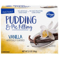 Kroger Préparation instantanée pour pouding et garniture à tarte à la vanille 144 g