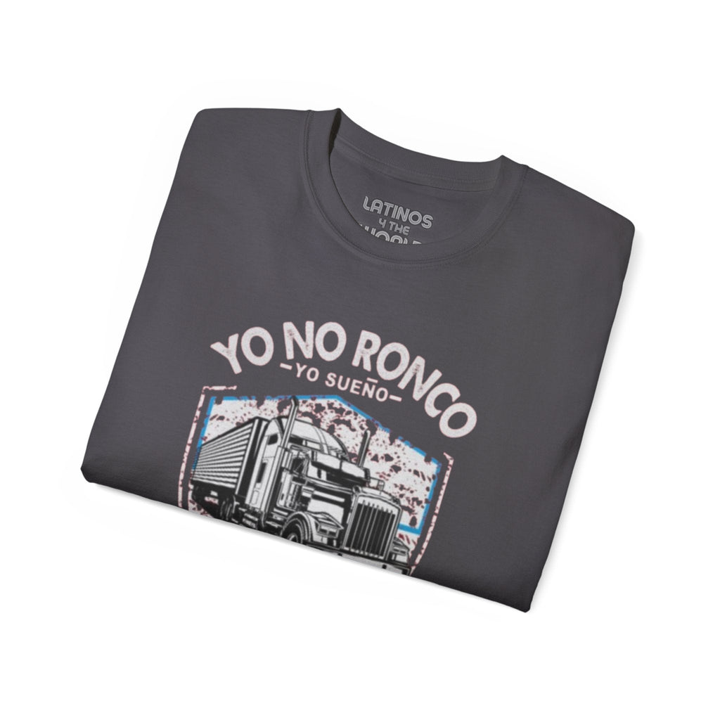 Je ne ronfle pas, je rêve que je suis un camion - T-shirt | Coton épais | 5 couleurs