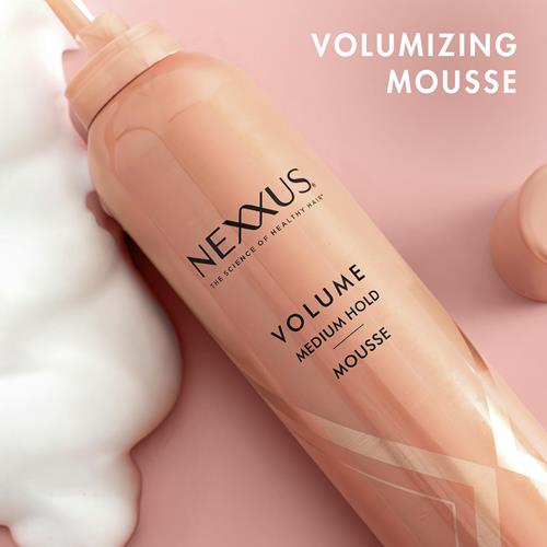 Mousse Volumisante Cheveux Nexxus, Mousse Coiffante Volumisante Volume, Rose, 300 g (Lot de 1)