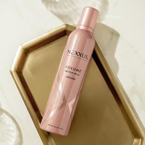 Mousse Volumisante Cheveux Nexxus, Mousse Coiffante Volumisante Volume, Rose, 300 g (Lot de 1)